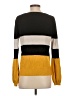 INC International Concepts Color Block Yellow Pullover Sweater Size S - photo 2