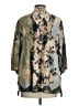 Ritu Kumar 100% Cotton Green 3/4 Sleeve Blouse Size 4 - photo 2