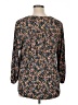 Vince Camuto Floral Black 3/4 Sleeve Blouse Size XL - photo 2