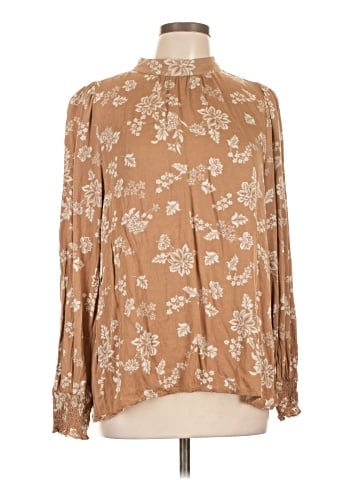 Doe & Rae Long Sleeve Blouse (view 1)