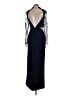 Lulus Black Blue Cocktail Dress Size M - photo 2