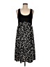 MICHAEL Michael Kors Graphic Black Casual Dress Size M - photo 1