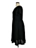 Nemidor 100% Polyester Solid Black Casual Dress Size 16 - photo 5
