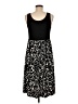 MICHAEL Michael Kors Graphic Black Casual Dress Size M - photo 2