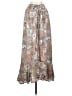 Willow & Root 100% Polyester Paisley Silver Casual Skirt Size S - photo 1