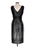 Eliza J Polka Dots Black Cocktail Dress Size 12 - photo 2