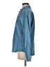Harriton 100% Cotton Blue Long Sleeve Button-Down Shirt Size M - photo 5
