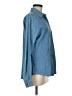 Harriton 100% Cotton Blue Long Sleeve Button-Down Shirt Size M - photo 4