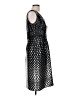 Eliza J Polka Dots Black Cocktail Dress Size 12 - photo 4