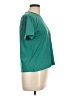 Scarlet 100% Polyester Teal Short Sleeve T-Shirt Size L - photo 4