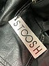 Stoosh 100% Polyurethane Solid Black Jacket Size XL - photo 7