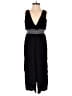 Hem & Thread Chevron-herringbone Black Jumpsuit Size S - photo 1