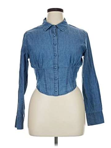 Highway Jeans Long Sleeve Button-Down Shirt (view 1)