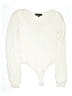 Lulus Ivory Long Sleeve Blouse Size M - photo 1