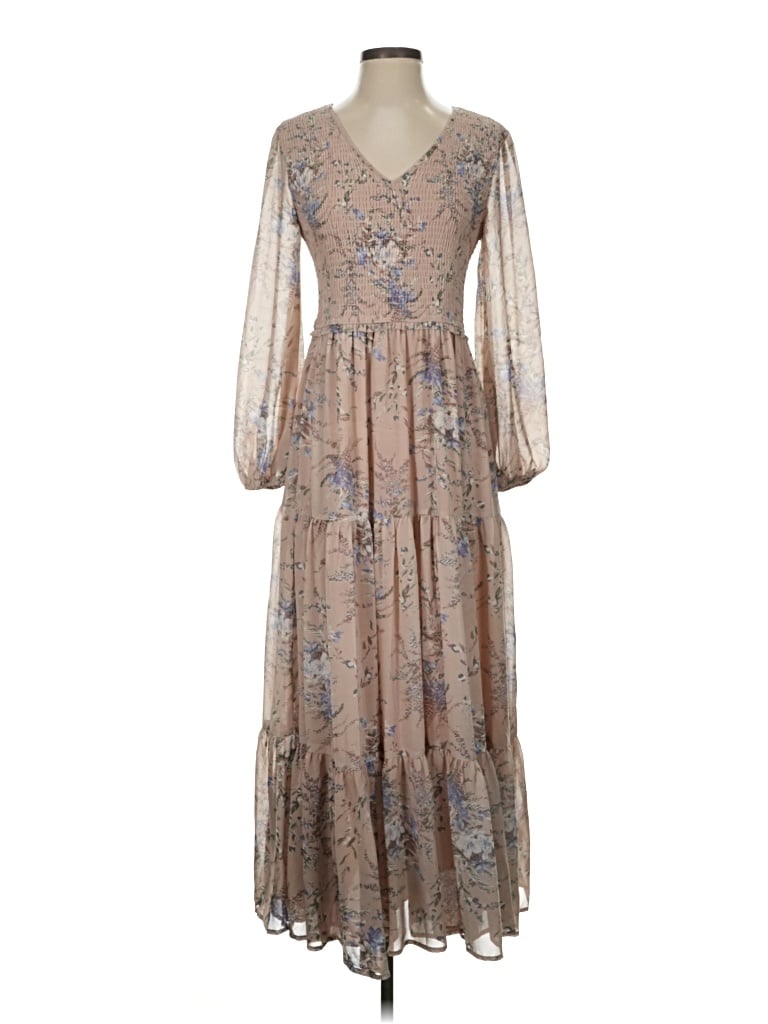 Pre-owned Storia Cocktail Dress In Brown