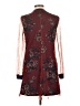Bebop 100% Polyester Print Burgundy Casual Dress Size L - photo 2
