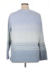 Ella Moss Stripes Blue Pullover Sweater Size XL - photo 2