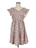 Shein Floral Tan Casual Dress Size 6 - photo 1