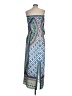 Hale Bob 100% Polyester Paisley Blue Casual Dress Size L - photo 2