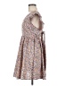 Shein Floral Tan Casual Dress Size 6 - photo 5