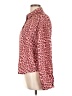 Shein 100% Polyester Animal Print Pink Long Sleeve Blouse Size L - photo 5
