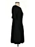 Connected Apparel Solid Black Casual Dress Size 4 (petite) - photo 4