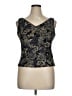 Xscape Gold Sleeveless Top Size XL - photo 1