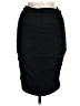 Popular Basics Solid Black Formal Skirt Size M - photo 2