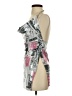 Shein Graphic Gray Cocktail Dress Size 2 - photo 5