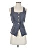 Shein Gray Sleeveless Blouse Size 4 - photo 1