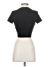 Unbranded Black Short Sleeve Turtleneck Size S - photo 2
