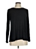 Three Dots Black Long Sleeve T-Shirt Size M - photo 1