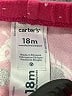 Carter's 100% Cotton Hearts Pink Active Pants 12-18 MO / 18 MO - photo 3