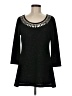 La Vanya Black 3/4 Sleeve Top Size M - photo 1