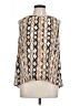 Three Eighty Two Ivory Long Sleeve Blouse Size L - photo 1