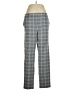 Ann Taylor LOFT Plaid Gray Casual Pants Size 10 (tall) - photo 1
