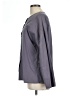 Unbranded Gray Long Sleeve Blouse Size L - photo 5