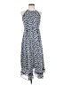 Just... Taylor 100% Polyester Blue Casual Dress Size 4 - photo 1