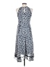 Just... Taylor 100% Polyester Blue Casual Dress Size 4 - photo 2