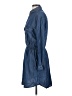 Assorted Brands 100% Lyocell Blue Casual Dress Size S - photo 5