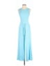 Unbranded 100% Polyester Solid Blue Jumpsuit Size S - photo 1
