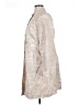 Sigrid Olsen 100% Acetate Paisley Tan Ivory Raincoat Size XL - photo 5