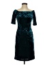 Eliza J Teal Cocktail Dress Size 2 - photo 1