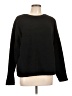 Ann Taylor LOFT 100% Polyester Solid Black Pullover Sweater Size L - photo 1