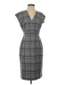 Lewit Plaid Gray Casual Dress Size 4 - photo 1
