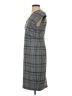 Lewit Plaid Gray Casual Dress Size 4 - photo 5
