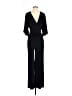 Trina Turk 100% Polyester Solid Black Jumpsuit Size 2 - photo 1