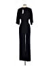 Trina Turk 100% Polyester Solid Black Jumpsuit Size 2 - photo 2