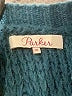 Parker Solid Teal Pullover Sweater Size M - photo 7