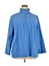 Lands' End 100% Polyester Blue Pullover Sweater Size 3X - photo 1